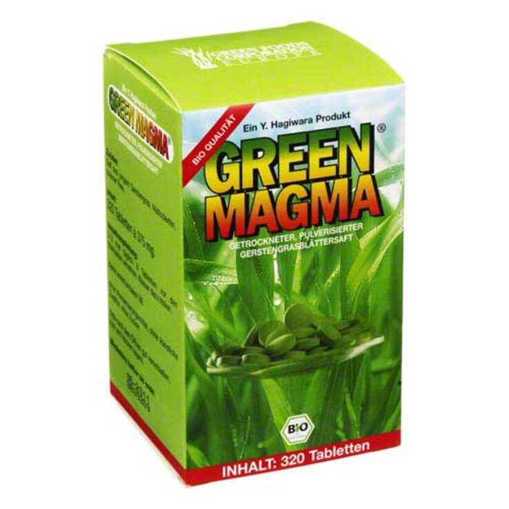 Green Magma Gerstengrasextrakt Tabletten, 320 St