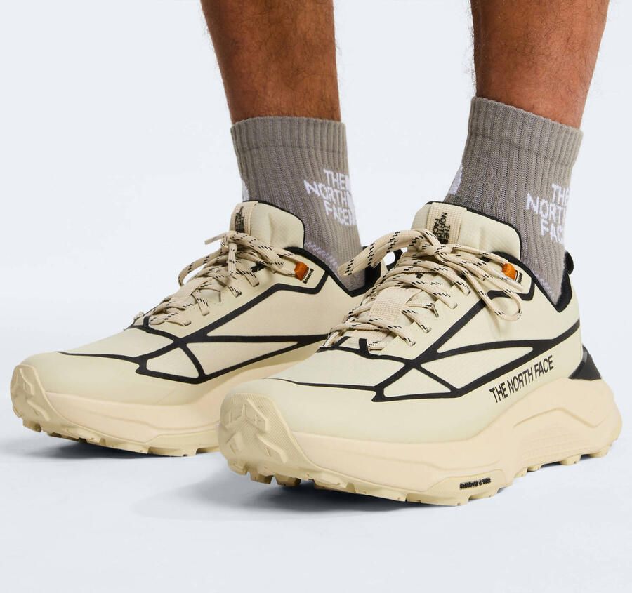 The North Face Fastpack mesh outdoorschoenen beige zwart