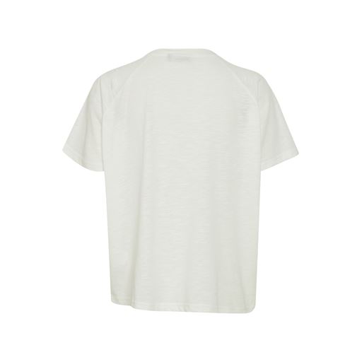 Fransa Elina T-shirt, Blanc de Blanc Mix, L