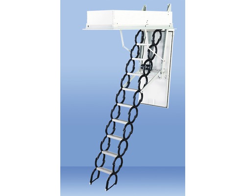 Minka Elektrische Zoldertrap Type 18 Univers 120 x 60 cm Staal Elektrisch Brandwerend