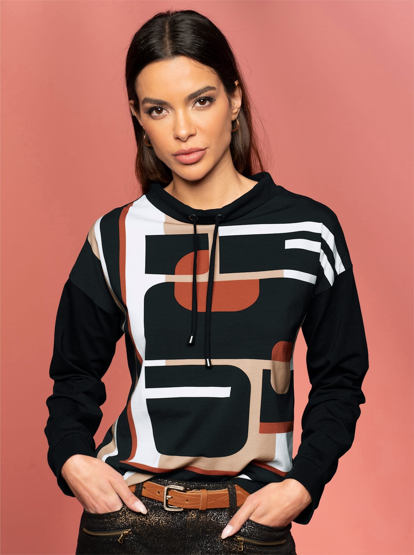 heine Langarmshirt »Druck-Shirt«, 1 Stk.
