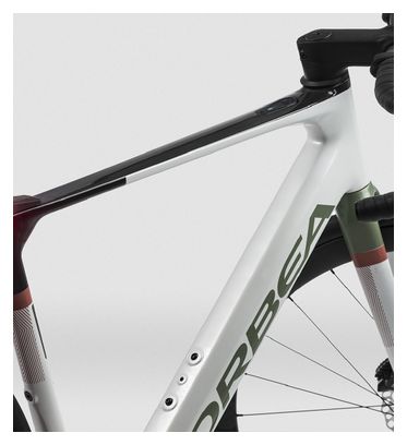 Vélo de Route Électrique Orbea Gain M30i Shimano 105 Di2 12V 350 Wh 700 mm Blanc Chic 2024