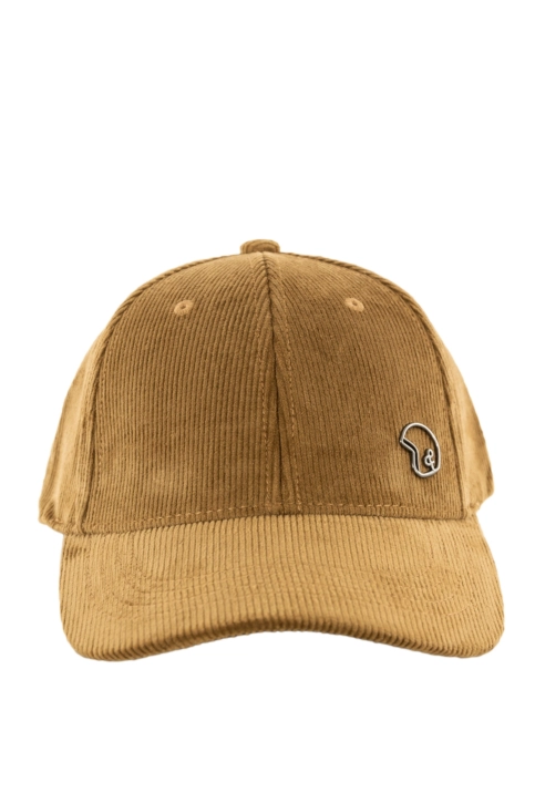Casquettes Benson & Cherry azertycot camel