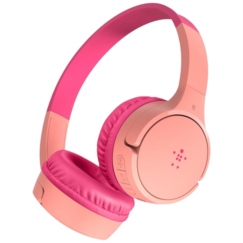 SOUNDFORM Mini Wireless On-Ear Headphones Pink
