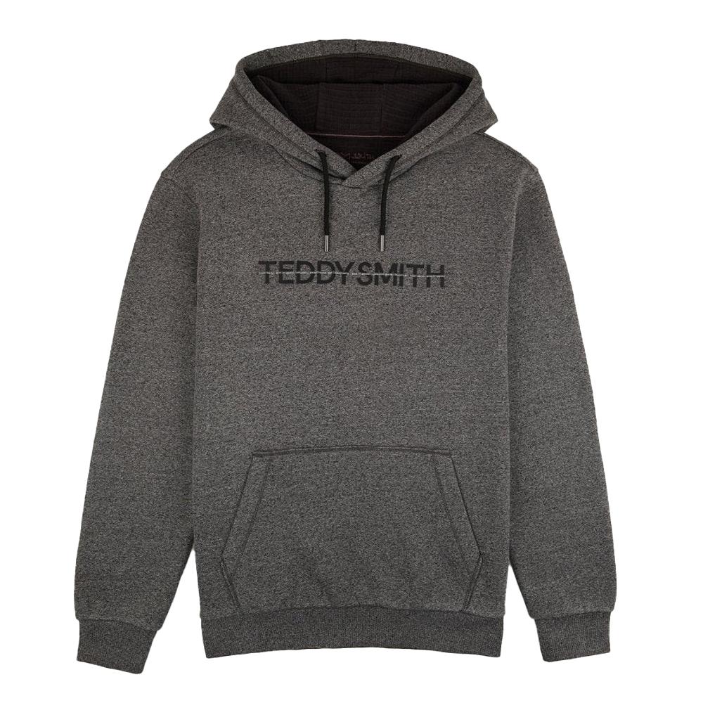 Teddy Smith Sweat Gris Chiné Homme Teddy Smith Osborn