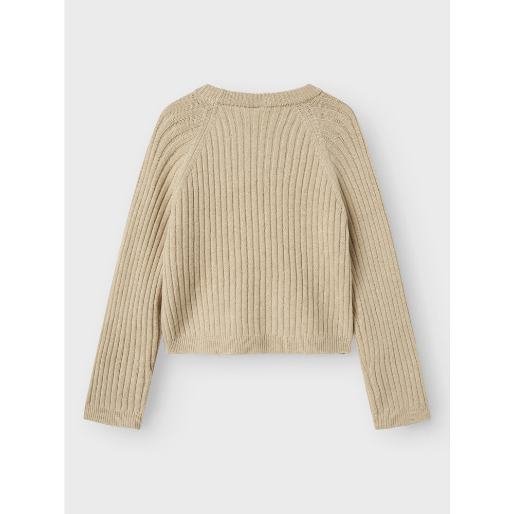 Køb Name It Doeskin Nkfrikine Ls Kort Strik Pullover P