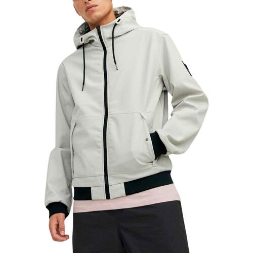Jack & Jones - JCOCLASSIC JACKET HOOD Gris