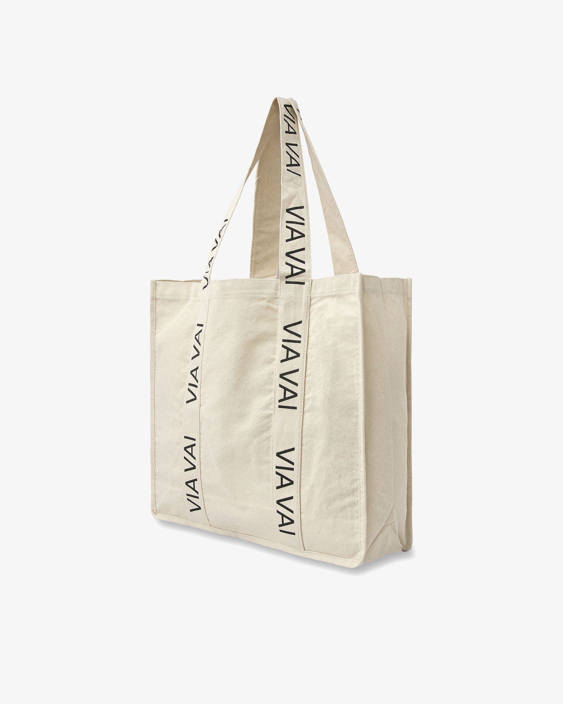 VIA VAI beige canvas tas Canvas Bag