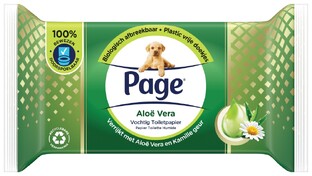 Page Vochtig Toiletpapier Aloë Vera 38ST