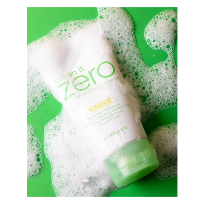 Clean It zero Pore Clarifying Foam Cleanser