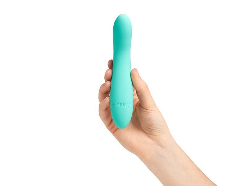 Amorelie Dildo «Spark» Türkis Hochwertiges Sextoy