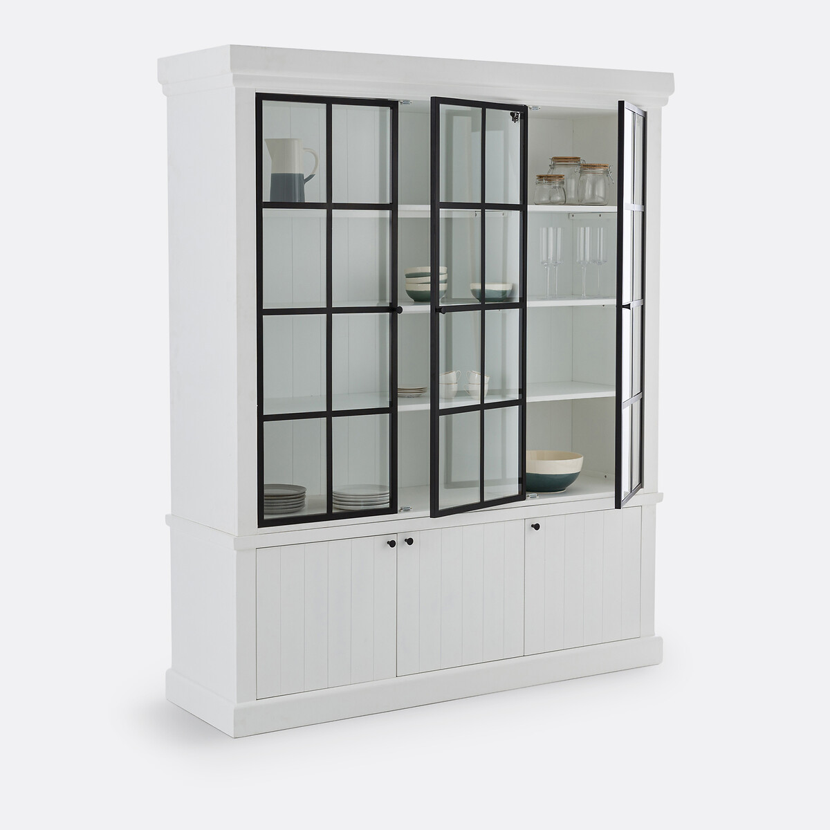 LA REDOUTE INTERIEURS<br>Móvel buffet em pinho maciço e MDF, Xinia