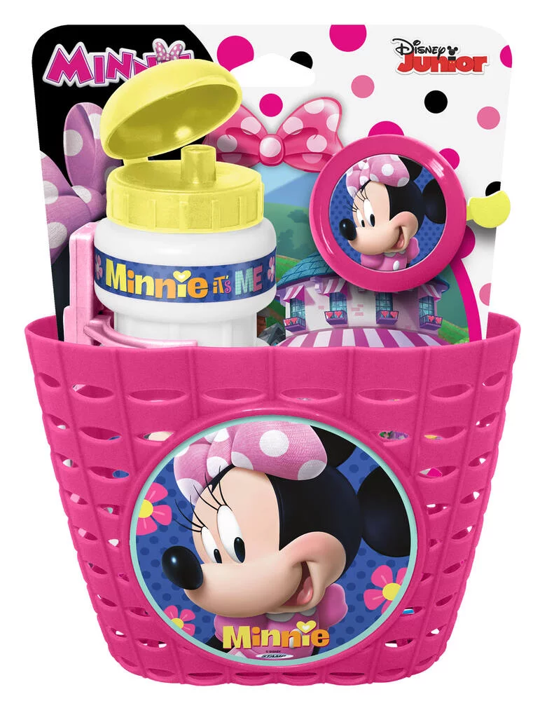 DISNEY MINNIE - PANIER BIDON ET SONNETTE