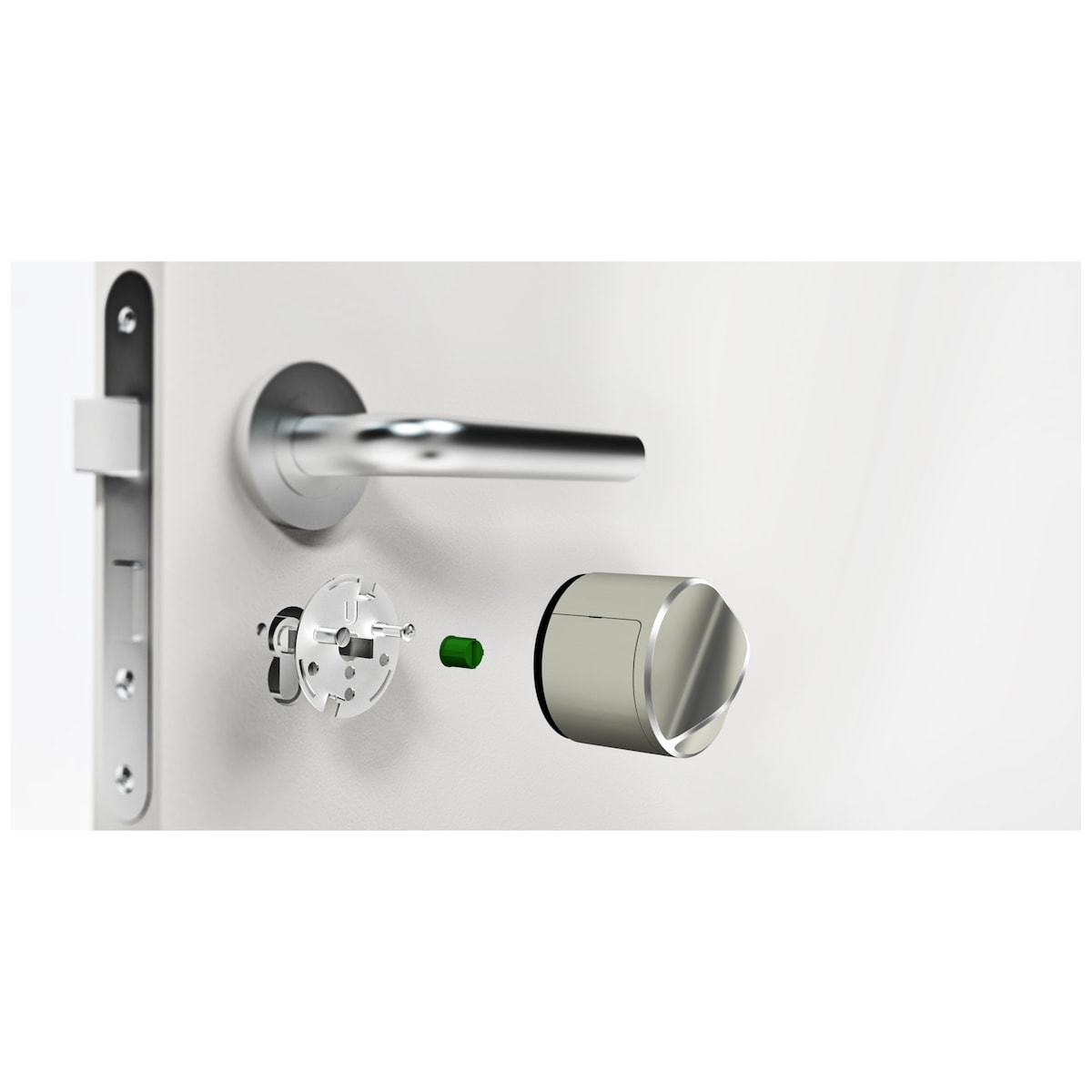Danalock V3 2024 trådløs smartlås (sort brun/Bluetooth/Scandi)