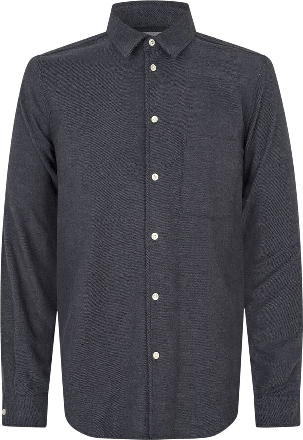 Samsøe Samsøe Liam NF shirt 7383 Black mel.