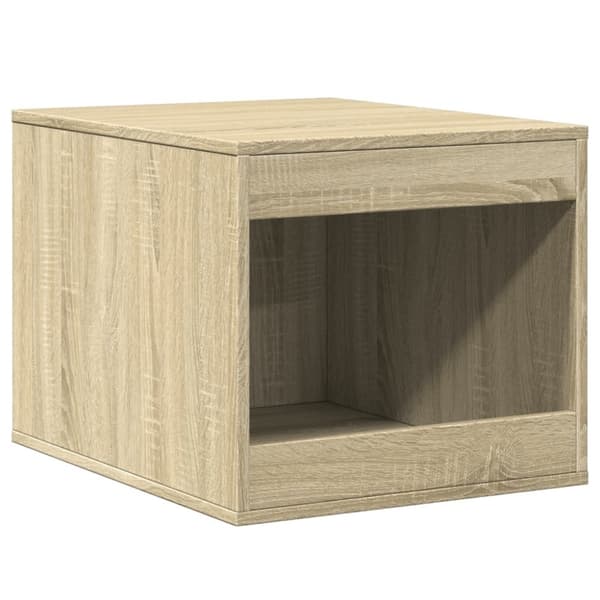 vidaXL Skap til kattetoalett sonoma eik 47x59x42 cm konstruert tre