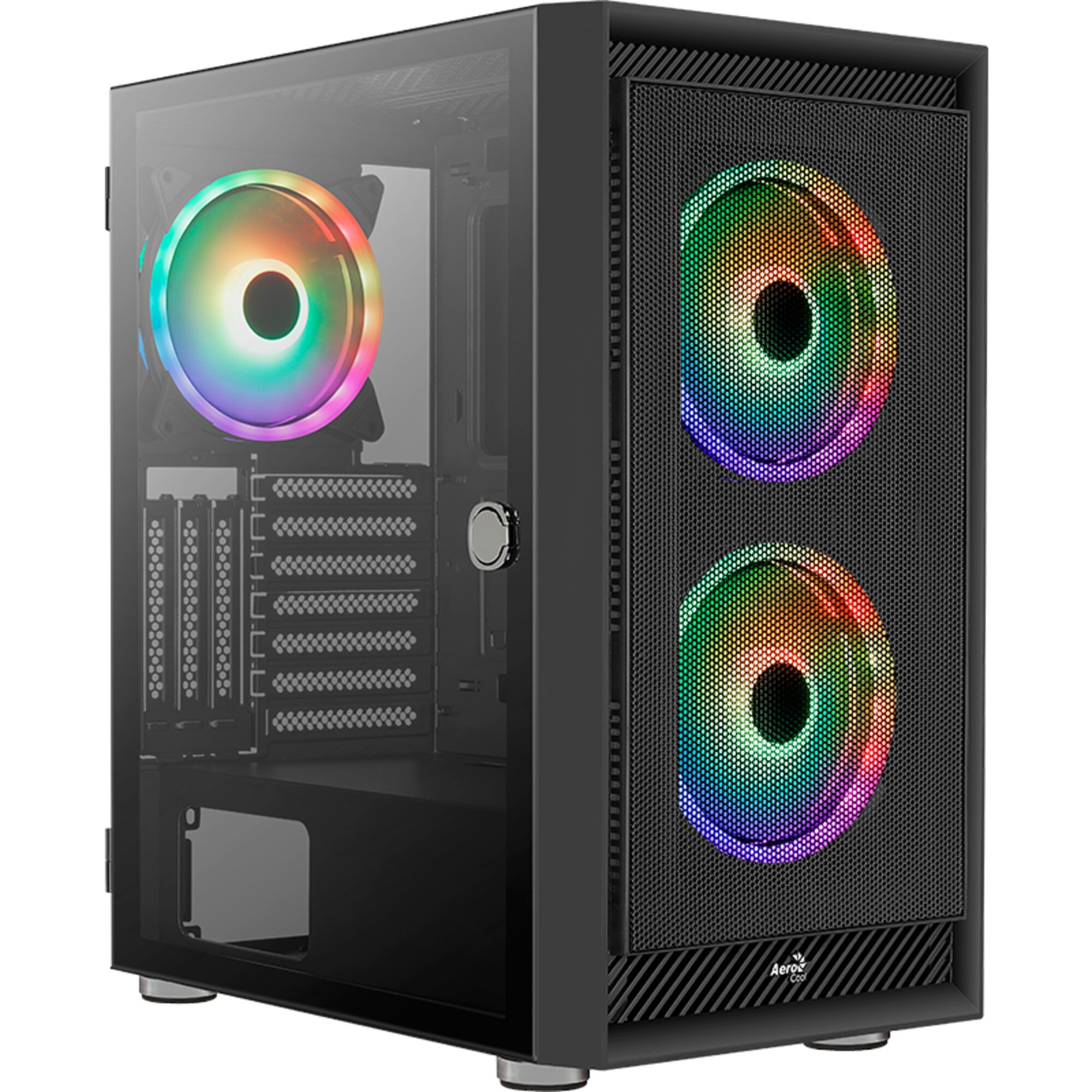 Aerocool Tower-Gehäuse Graphite-G-BK-v3