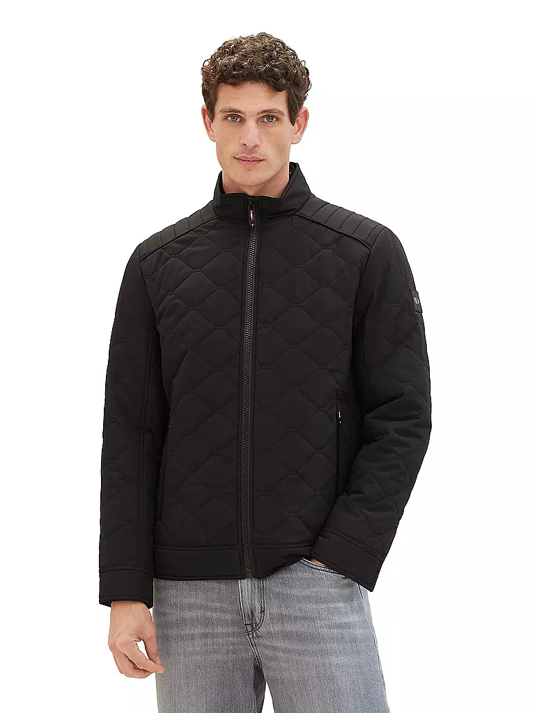 TOM TAILOR Leichtsteppjacke schwarz