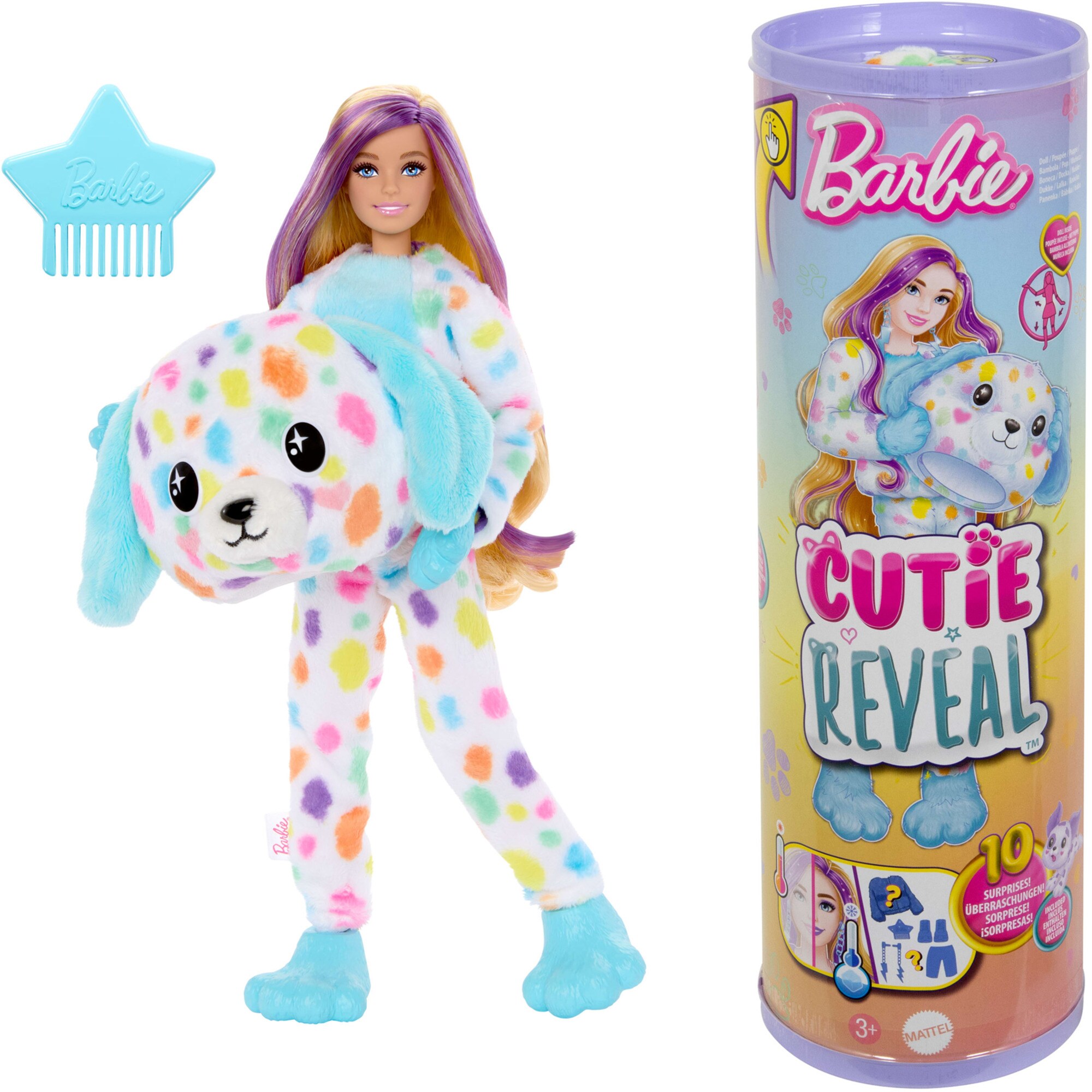 Mattel Spielfigur Barbie Cutie Reveal Color Dream Series - Dalmatiner