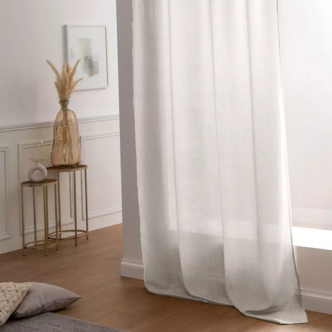 Rideau oeillets (140 x H260 cm) Béa Beige