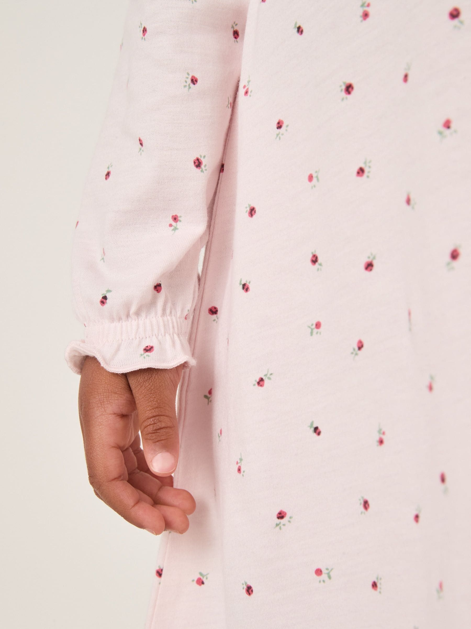 The White Company Pink Ines Floral Nightie