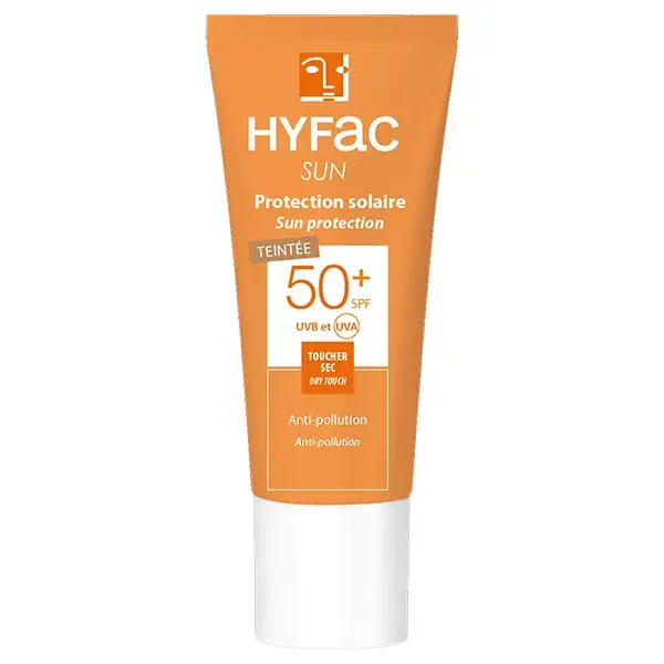 Protetor solar com cor Hyfac Sun FPS 50+ 40ml
