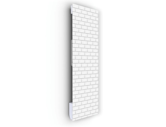 ILO - / radiateur soufflant mural / 1250w / +28 motifs/ extra plat...