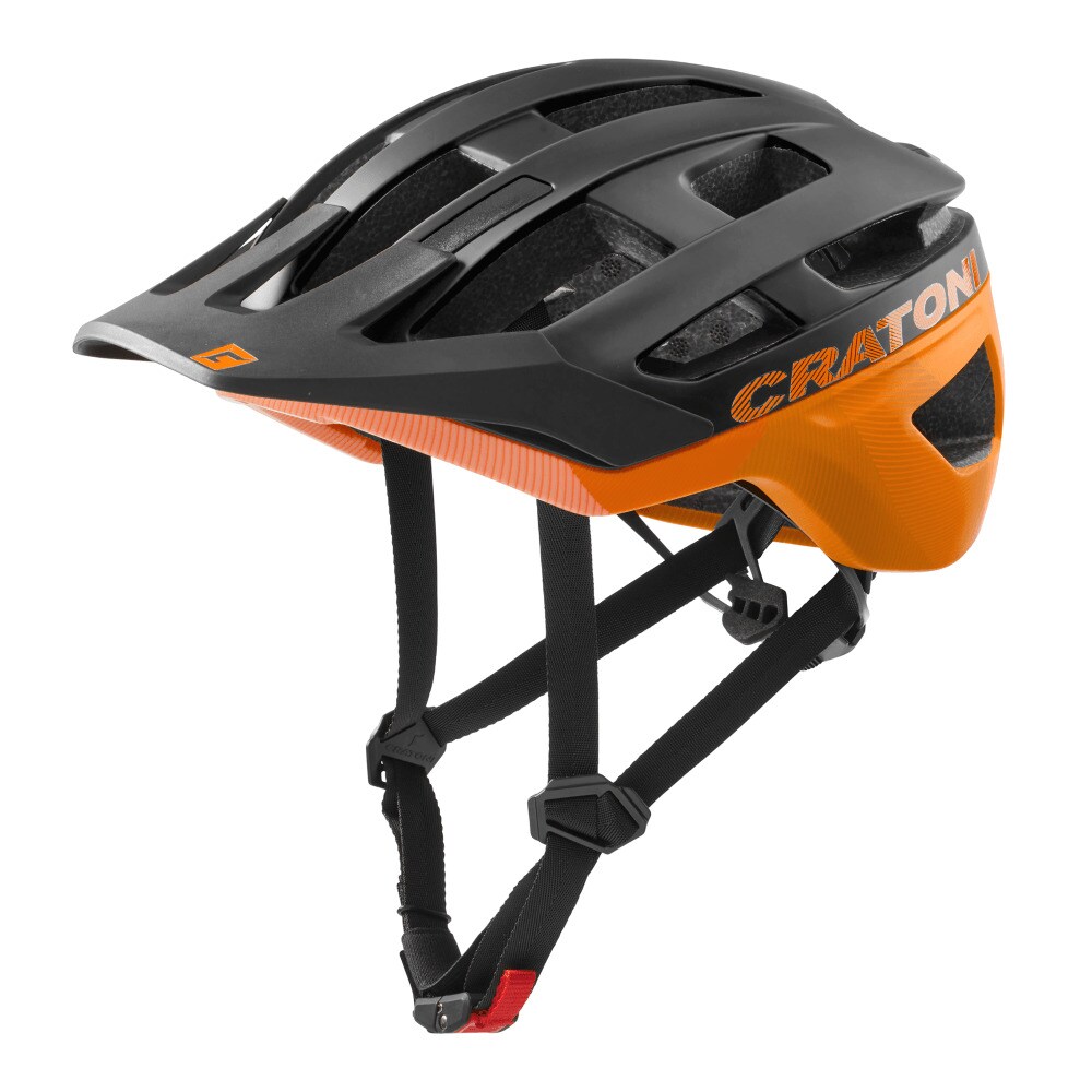 CRATONI MTB - Fahrradhelm AllRaceschwarz/neonorange matt