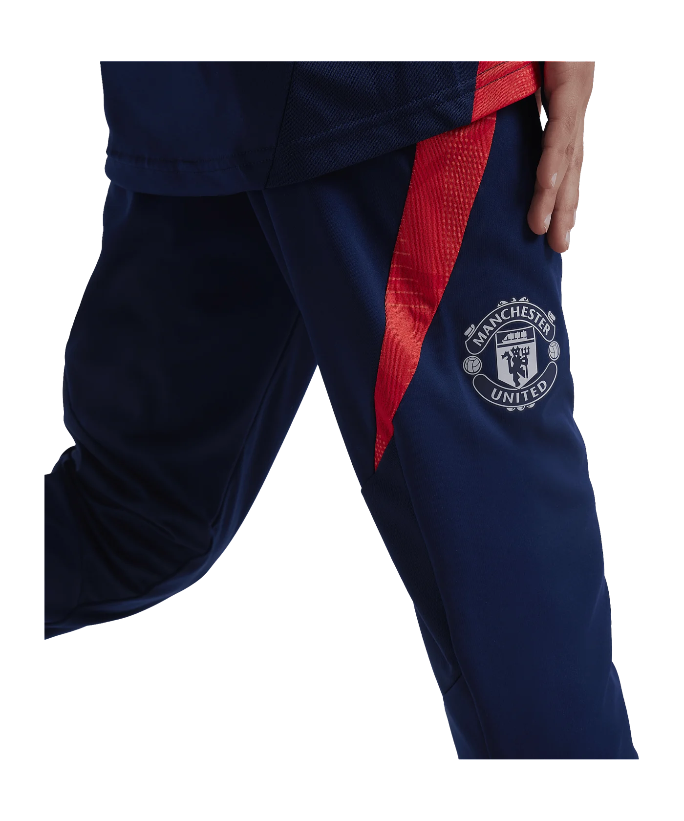 adidas Manchester United Trainingshose Kids Blau