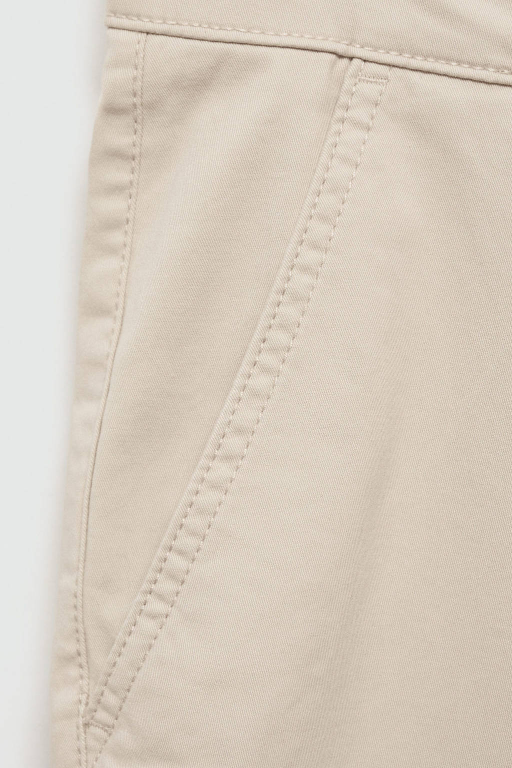 MANGO TEEN broek naturel wit