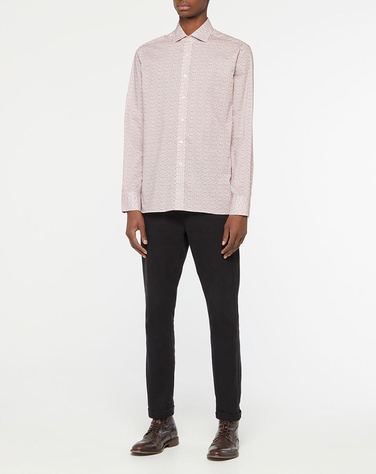 Hackett London Chemise Slim Fit imprimée blanc/multicolore