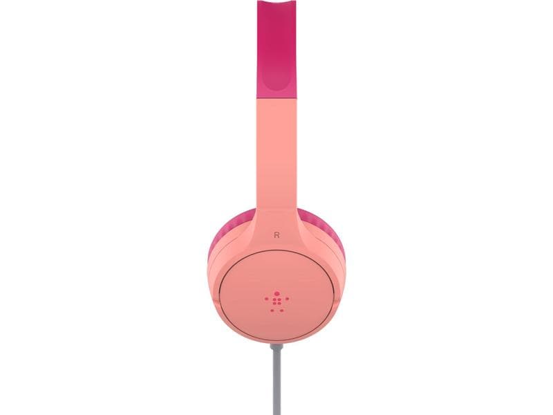 Belkin On-Ear-Kopfhörer SoundForm Mini Pink On-Ear-Headset für Kinder