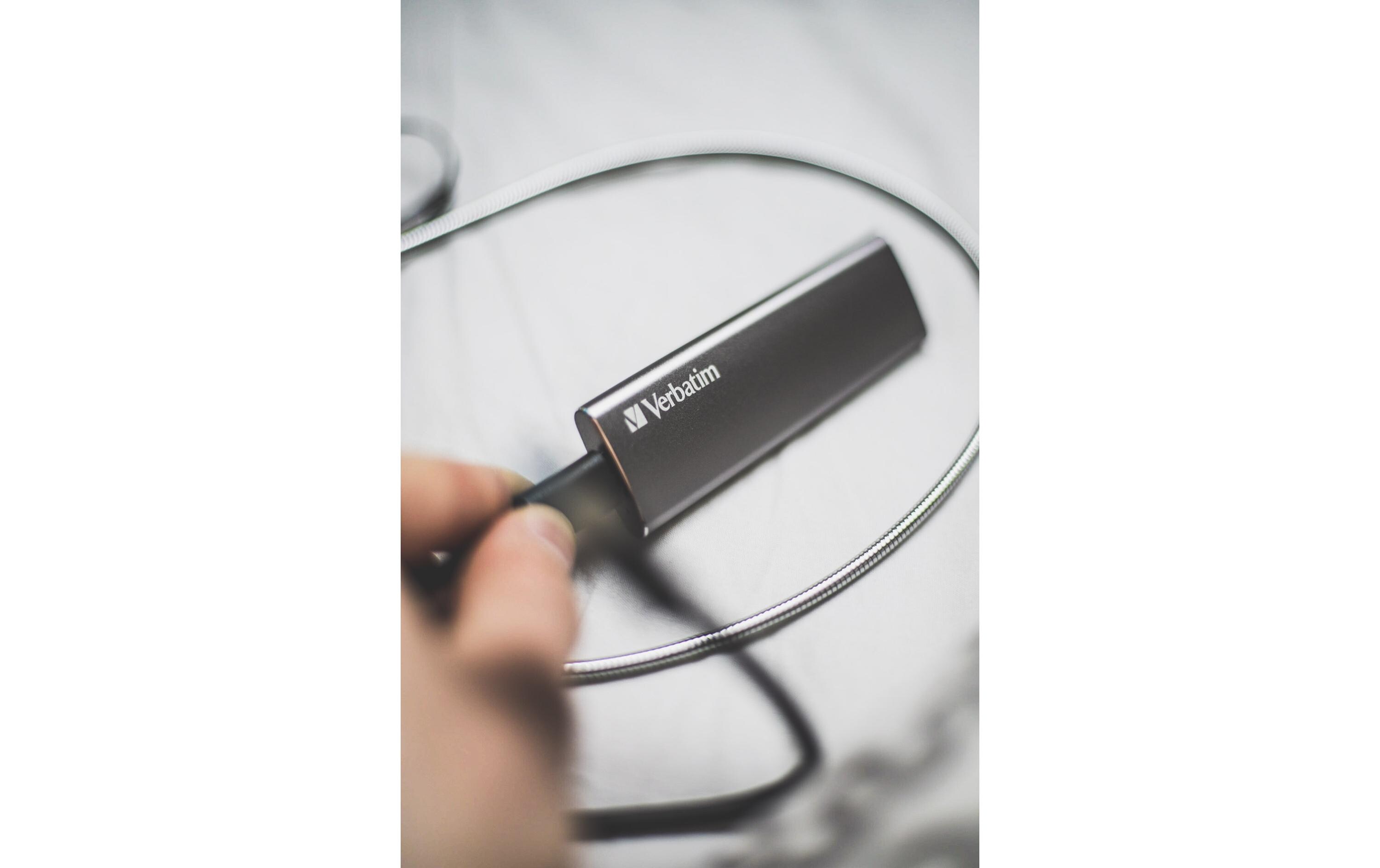 Externe SSD VX500 1000 GBExterne SSD mit USB 3.2 Gen 2 und Aluminiumgehäuse