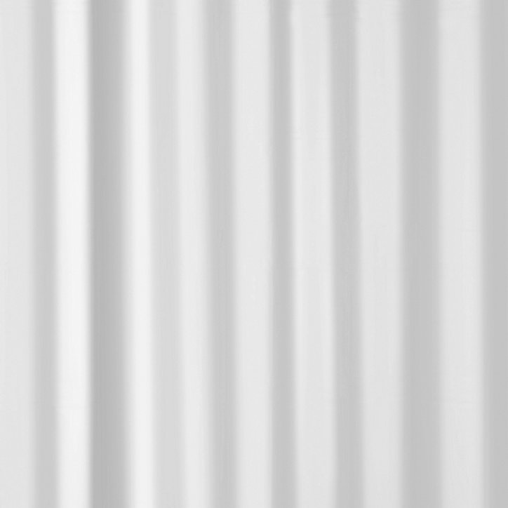 Rideau de douche blanc Eva 180 x 200 cm