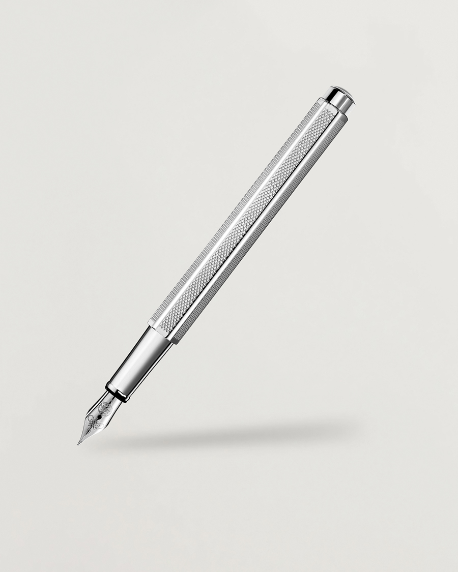 Caran d' Ache Ecridor Retro Fountain Pen Platinum Coated