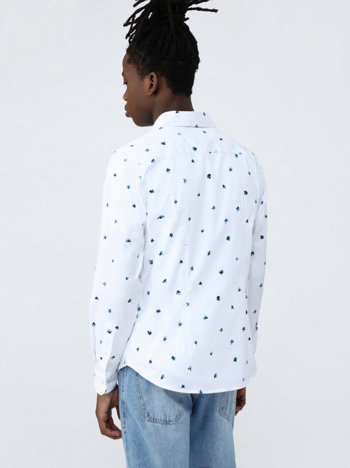 Camisa estampada - Branca