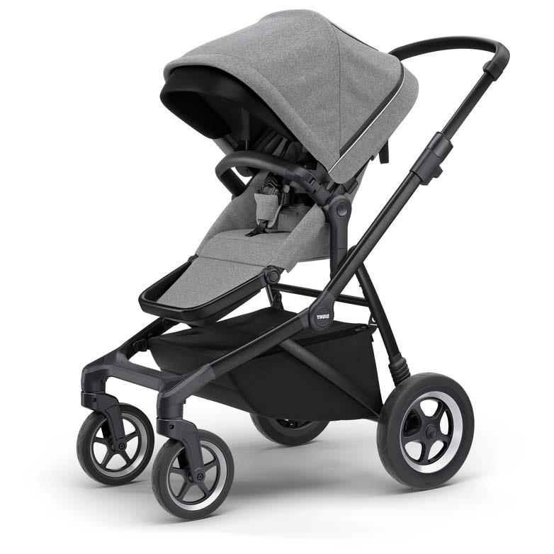 Thule Sleek compleet Grey Melange On Black