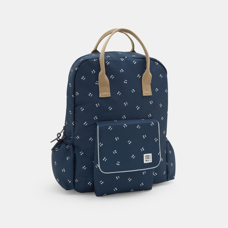 Sac à dos déperlant spécial rentrée des classes bleu fille