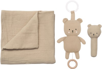 Jabadabado Teddy Teppe Gavesett, Beige