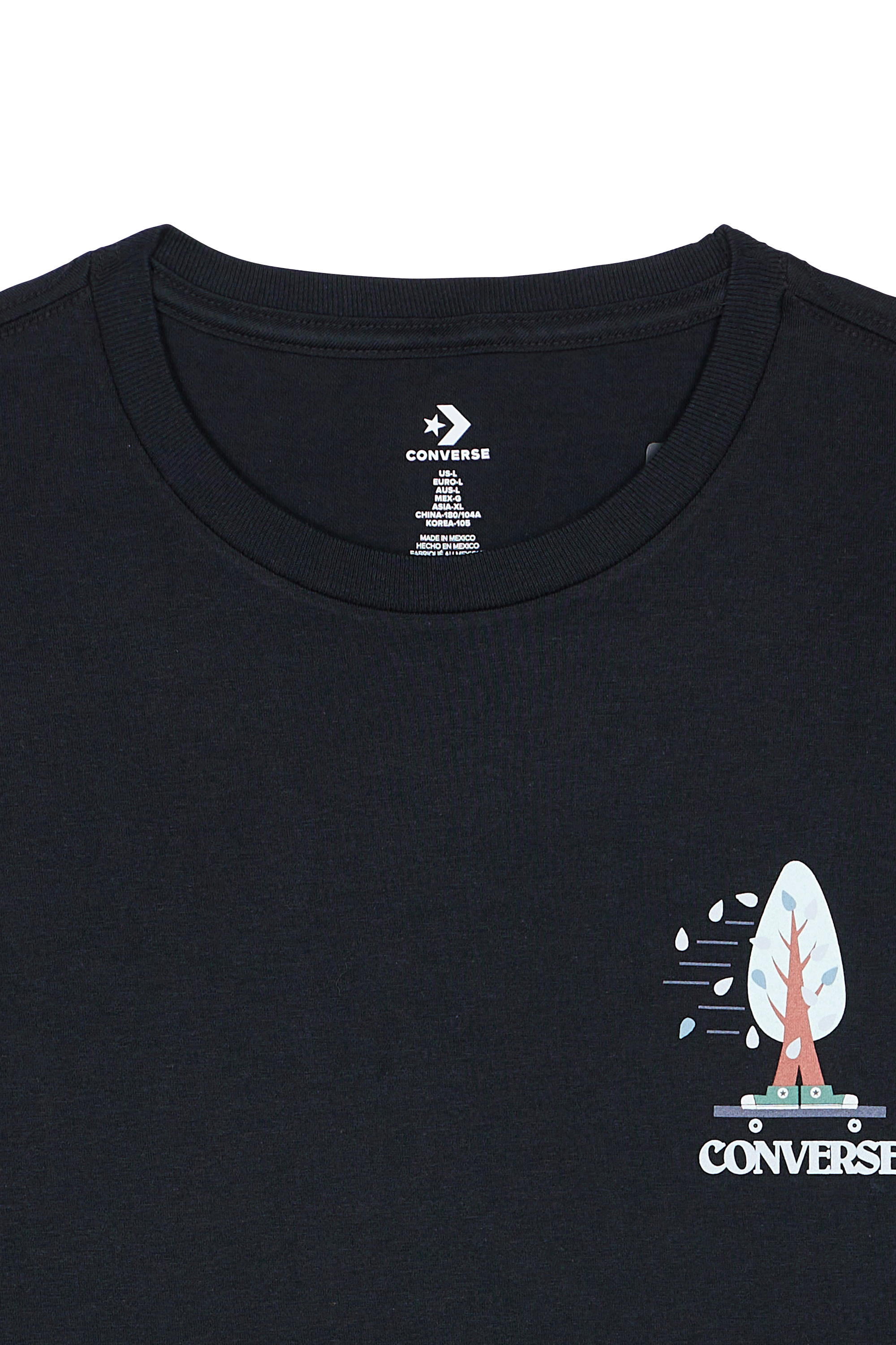 CONVERSE T-shirt  ALL STAR Noir