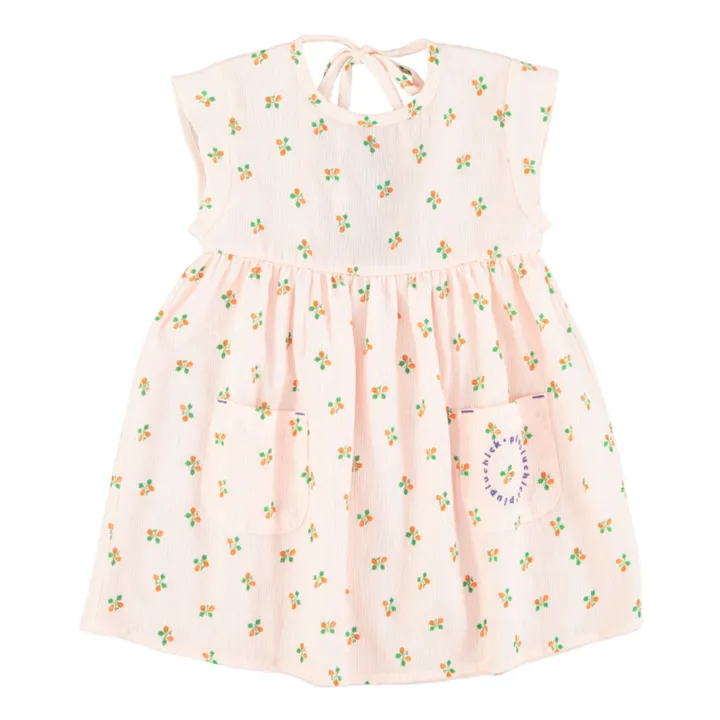 Piupiuchick Robe à Poche Fleur | Rose pâle