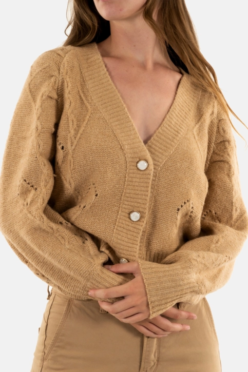 Gilets cardigans molly bracken la831acn beige