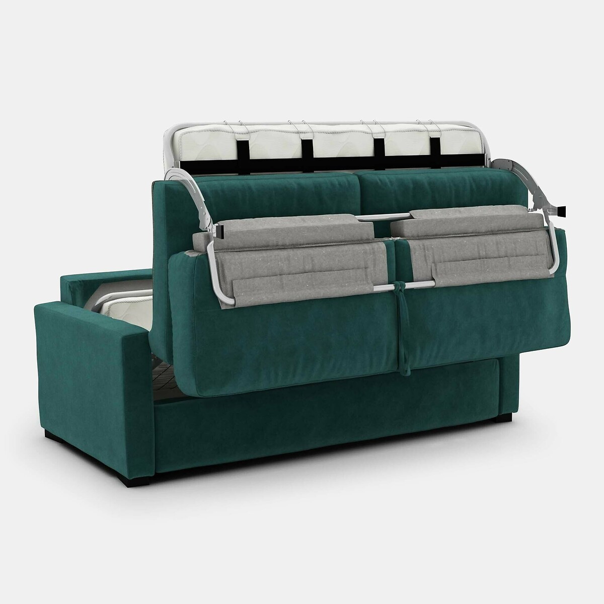 LA REDOUTE INTERIORS<br>Banco-cama Fluweel, Bultex, Timor