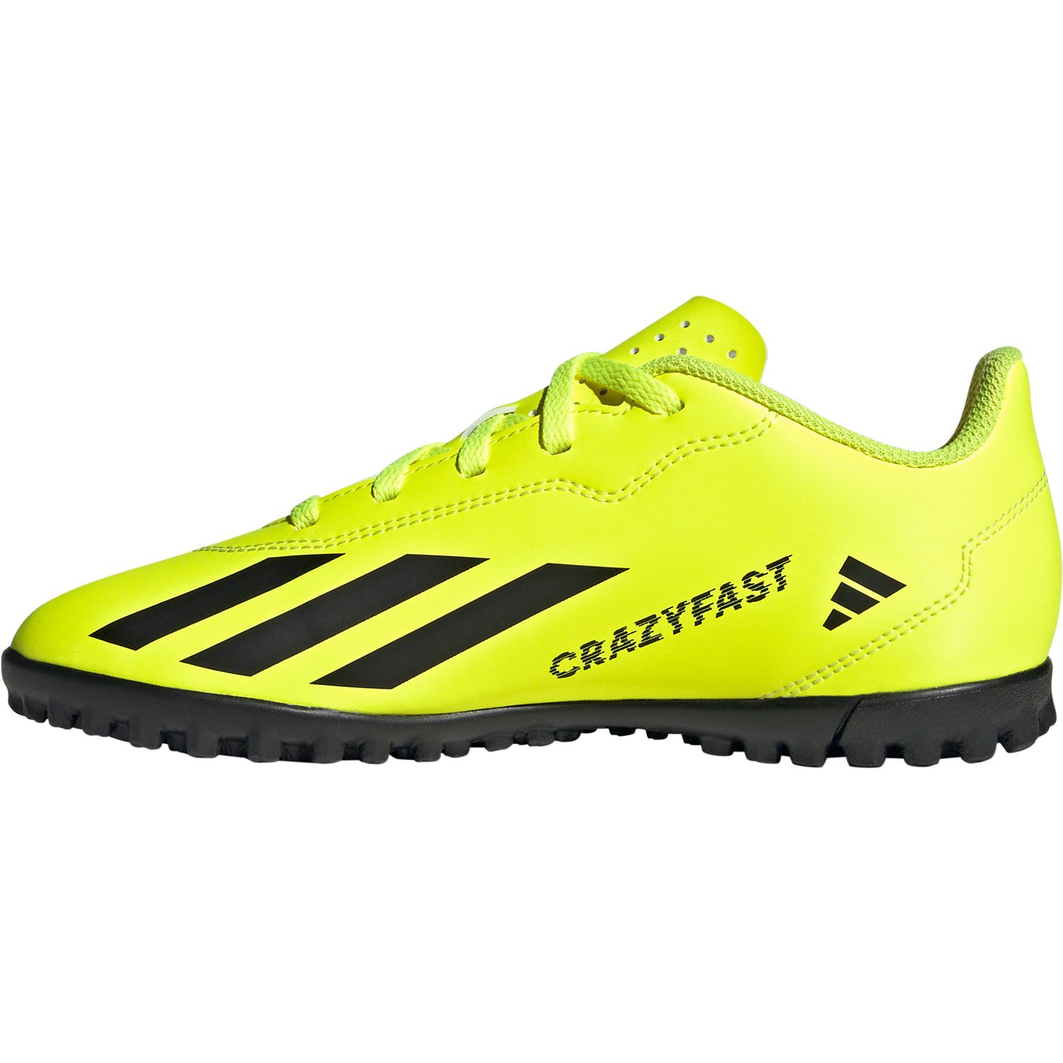 adidas X Crazyfast Club TF Fußballschuhe Kinder team solar yellow 2
