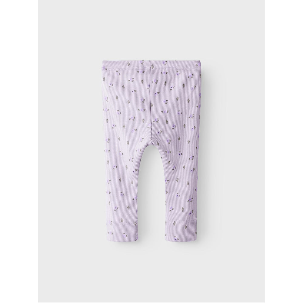 Køb Name It Misty Lilac Nbfhofie Slim Leggings