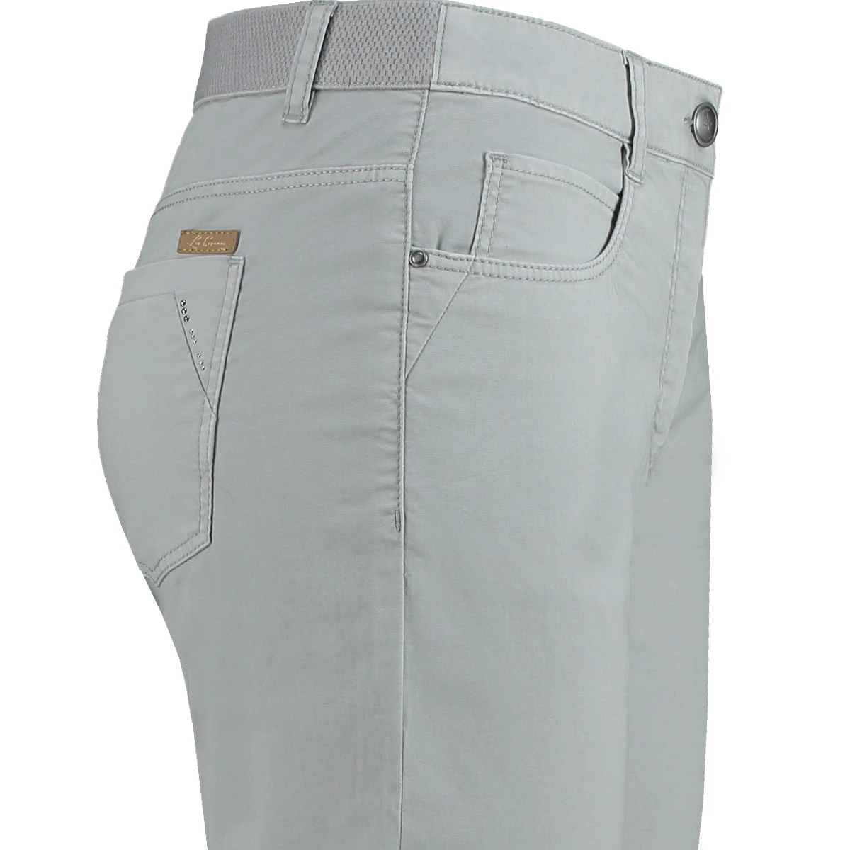 Dames Top 24175 R-hals km lurex