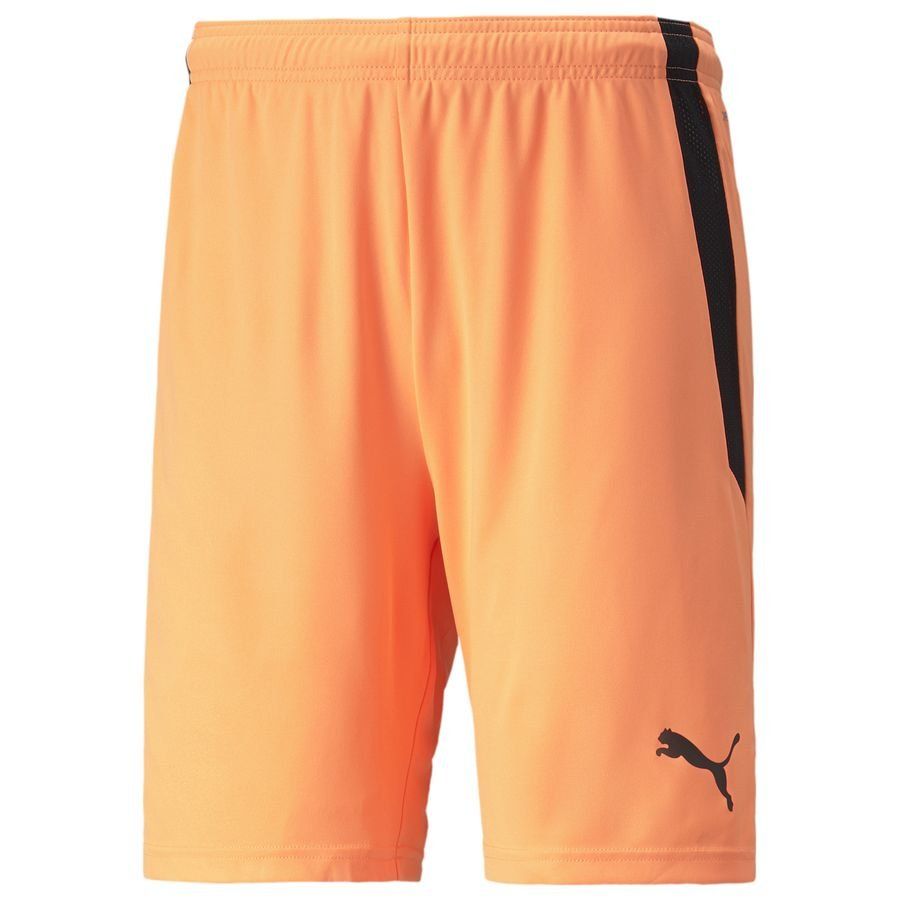 PUMA Short teamLIGA - Orange/Noir