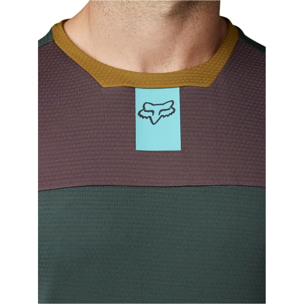 Maillot VTT FOX DEFEND LS JERSEY HEAD EMERALD
