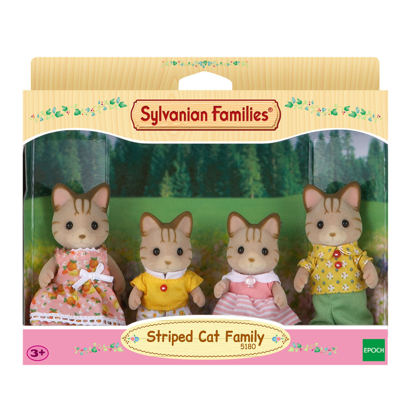 Sylvanian Families 5180 Familie Gestreepte Kat
