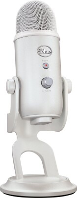 Blue - Yeti Mikrofon Med USB - Special Edition - Hvid